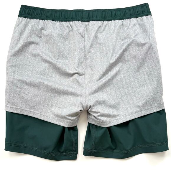 Vuori Men's Dark Green Athletic Shorts - Picture 9 of 13